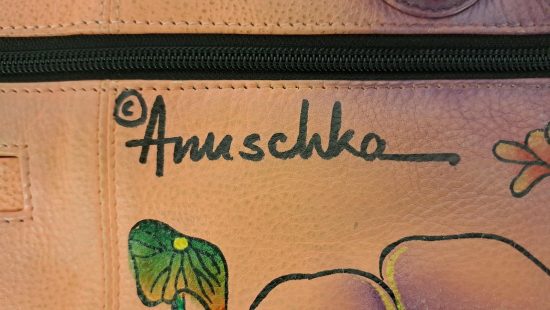 Lederhandtasche