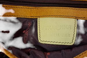 Lederhandtasche