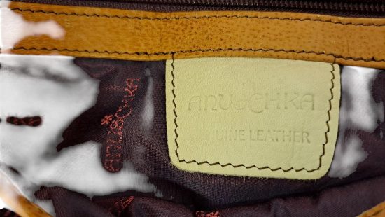 Lederhandtasche
