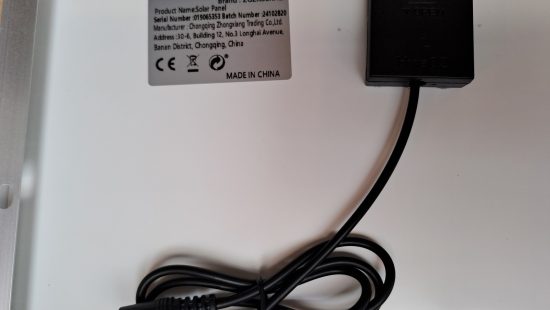 Tragbare Solaranlage