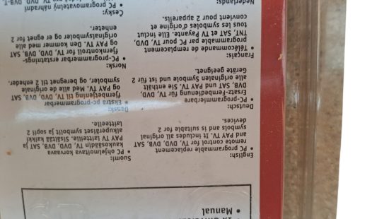 Universalfernbedienung