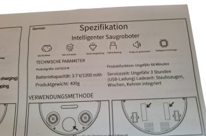 Intelligenter Saugroboter