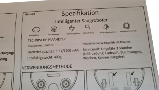 Intelligenter Saugroboter