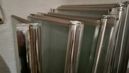 Badewannen Glasaufsatz 