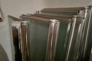 Badewannen Glasaufsatz 