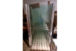 Badewannen Glasaufsatz 