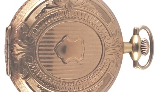 Goldene Taschenuhr