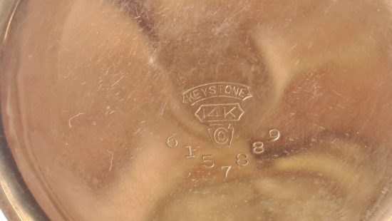 Goldene Taschenuhr