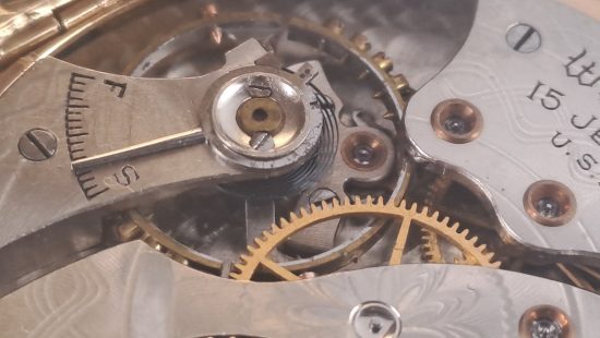 Goldene Taschenuhr
