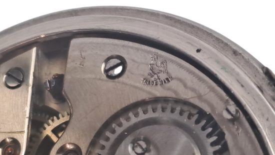 Silberne Taschenuhr