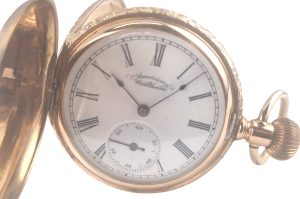 Goldene Damen Taschenuhr