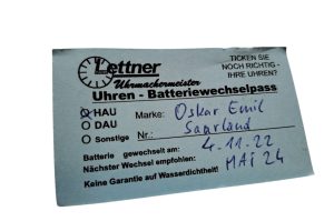 Herrenarmbanduhr