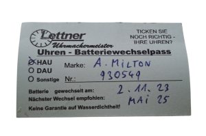 Herrenarmbanduhr