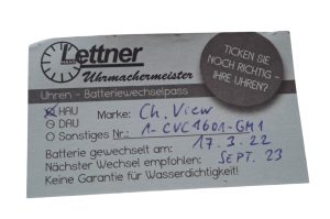 Herrenarmbanduhr
