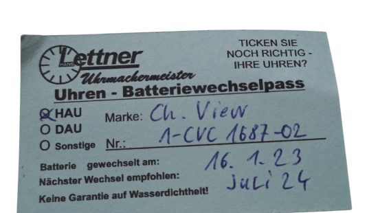 Herrenarmbanduhr