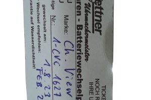 Herrenarmbanduhr