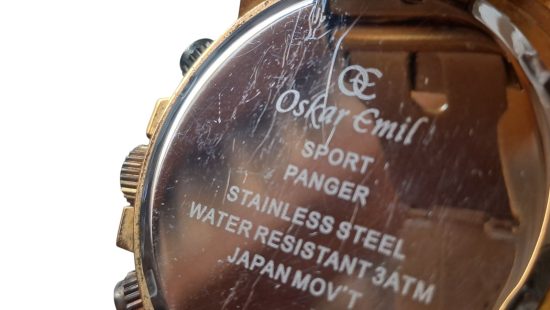 Herrenarmbanduhr