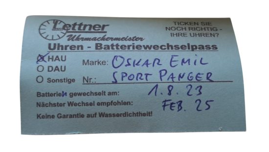 Herrenarmbanduhr