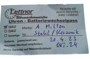 Herrenarmbanduhr