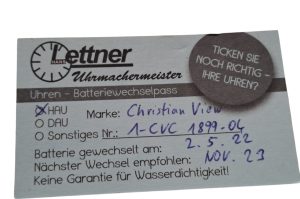 Herrenarmbanduhr