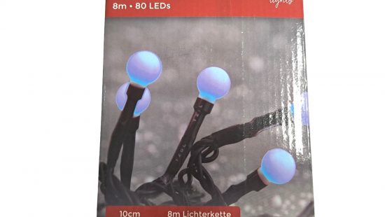 Lichterkette Berry blue