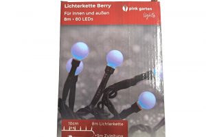 Lichterkette Berry blue