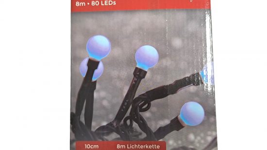 Lichterkette Berry blue