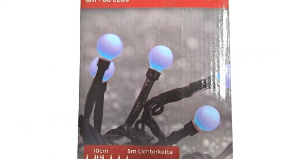 Lichterkette Berry blue