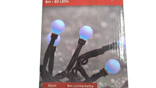 Lichterkette Berry blue