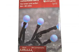 Lichterkette Berry blue