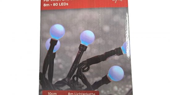 Lichterkette Berry blue