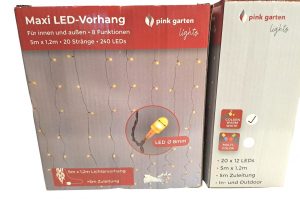 Maxi Led-Vorhang