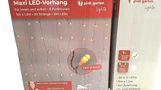 Maxi Led-Vorhang