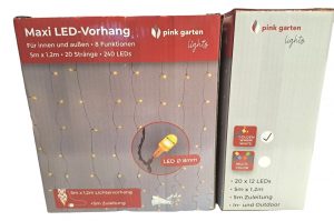 Maxi Led-Vorhang