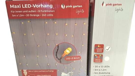 Maxi Led-Vorhang