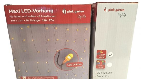 Maxi Led-Vorhang