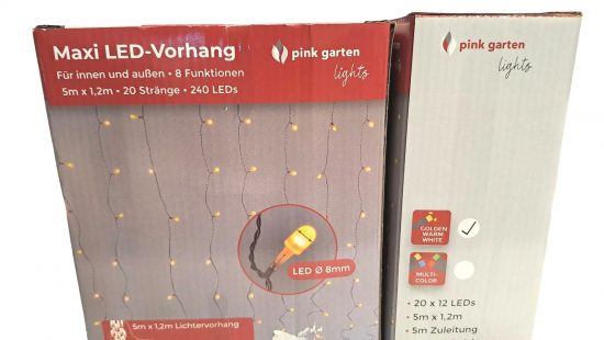 Maxi Led-Vorhang