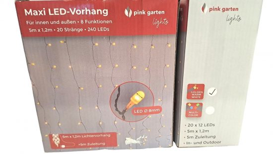 Maxi Led-Vorhang