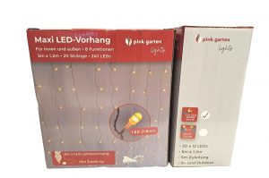 Maxi Led-Vorhang