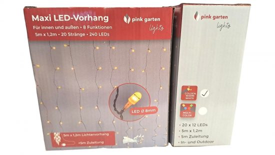 Maxi Led-Vorhang