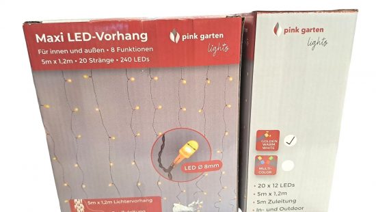 Maxi Led-Vorhang