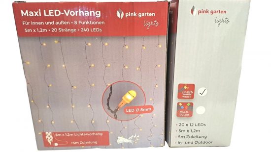 Maxi Led-Vorhang