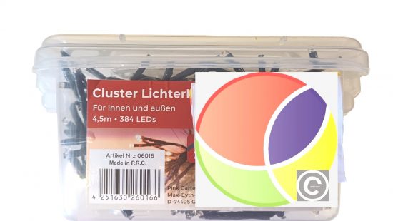 Cluster Lichterkette