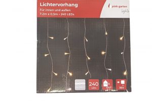 Lichtervorhang