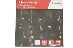 Lichtervorhang