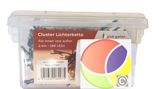 Cluster Lichterkette