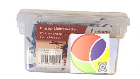 Cluster Lichterkette