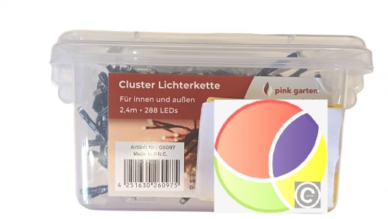 Cluster Lichterkette