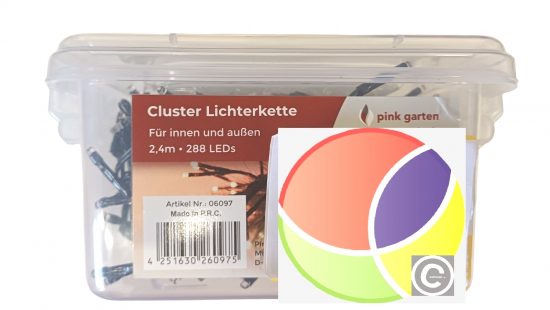 Cluster Lichterkette