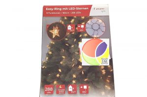 Easy Ring mit Led Sternen